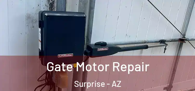 Gate Motor Repair Surprise - AZ