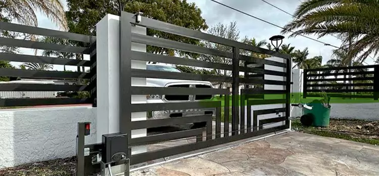 Automatic Driveway Gate Installation Surprise