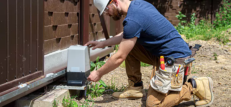 Electric Driveway Gate Installation Surprise