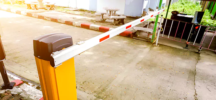 Automatic Parking Gate Installation Surprise