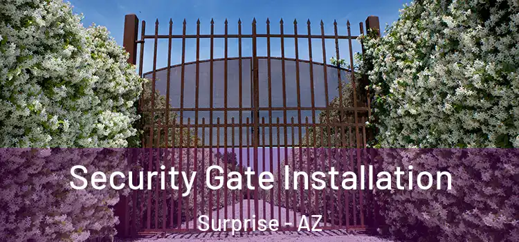  Security Gate Installation Surprise - AZ